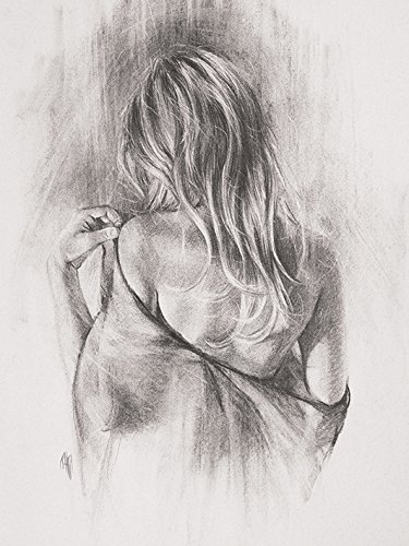 Toile Imprimée Nocturnes in Charcoal II T. Good 60x80 cm Tableau Luxe