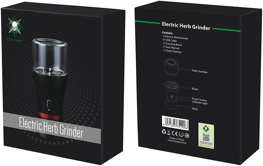 Miniature Electric Herb Grinder, High Power, A Good Helper for Easily Crushing Herbs. (1)