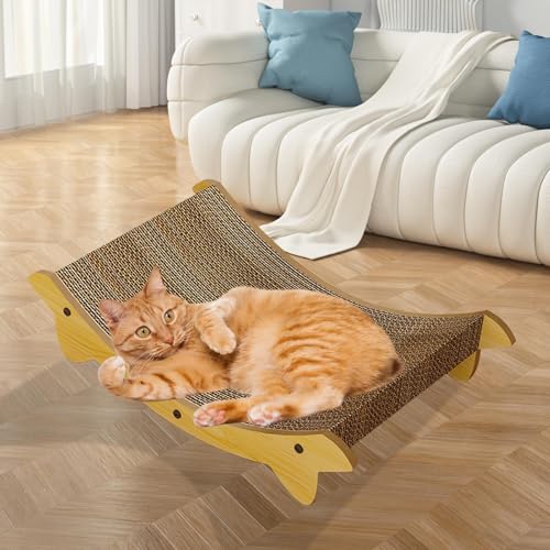 Planche à gratter pour chat : protégez le canapé avec ce griffoir interactif - 6