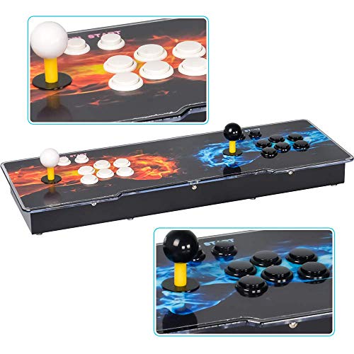 TAPDRA ARCADORA 3D Pandora's Box 7 Joystick and Buttons Arcade Console Machines for Home, 2670 Retro Classic Video Games All in One, Newest System with Advanced CPU, HDMI Output
