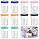 Gobesty 10 Stück Kontaktlinsenbehälter, Kontaktlinsen Soaking Case, Manuelle Kontaktlinsenreiniger, Kontaktlinsen Behältnis, Contact Lens Case Kontaktlinsen Aufbewahrung Für Tägliche Gebrauch