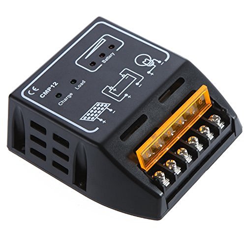 Yueton Solar Controller 10A 12V/24V Solar Charge Controller Solar Panel Battery Regulator Safe Protection #TOP1