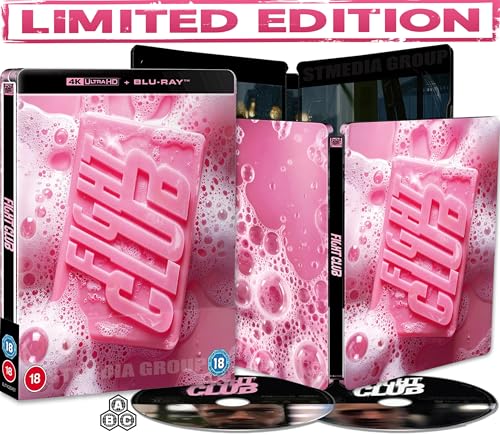 Fight Club (Limited Edition, SteelBook) [Bonus Features] [4K UHD + Blu-ray] [Region Free]