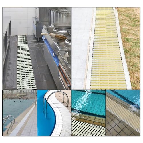 Grille de drainage de piscine couverture gouttière douche et extérieur - 7