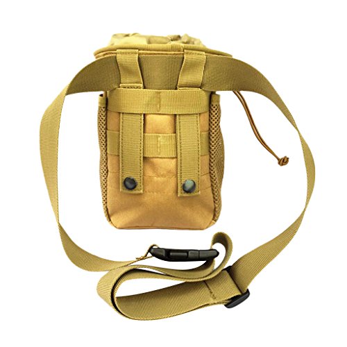 Bolsa para escalada en roca con correa ajustable y magnesera con cordón para búlder 2