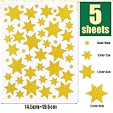 Zoom IMG-1 5 pagine adesivi glitterati stelle Zoom IMG-1 5 pagine adesivi glitterati stelle