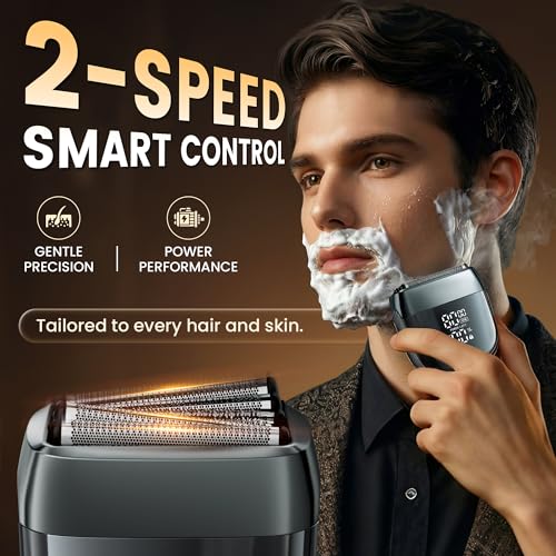 Image of Electric Foil Shaver for Men: Upgraded 5-Da