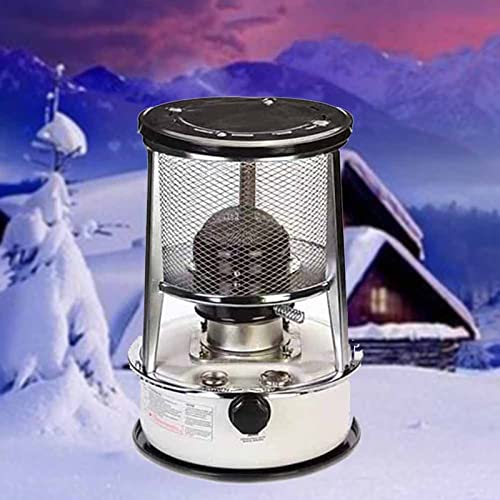 GOZYLA Chauffage d'intérieur au kérosène, réchaud de camping 6L avec 6 mèches + sac, chauffage à convection portable de grande capacité sans fumée Cover