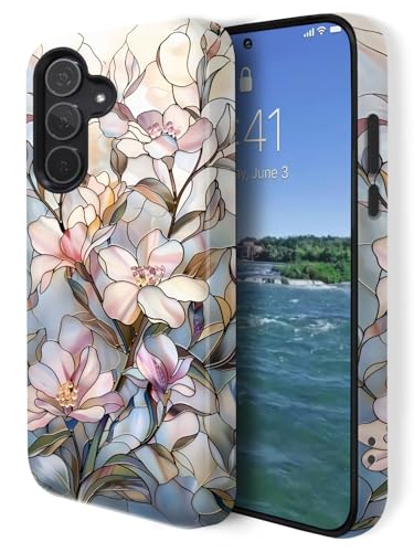 GUYBFADFG Samsung Galaxy A17 5G�p�P�[�X�A��w�ϏՌ��ی썂�ϋv�d�b�J�o�[�A�X�e���h�O���X�̉�