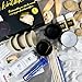 1DFAUL Kintsugi Repair Kit Food Safety, Japanese Gold Repair kit, Bio Gold Glue for Ceramics and Porcelain Repair, Ceramic Repair Kit with Two Practice Cup Perfect for Beginners, Dishwasher Safety