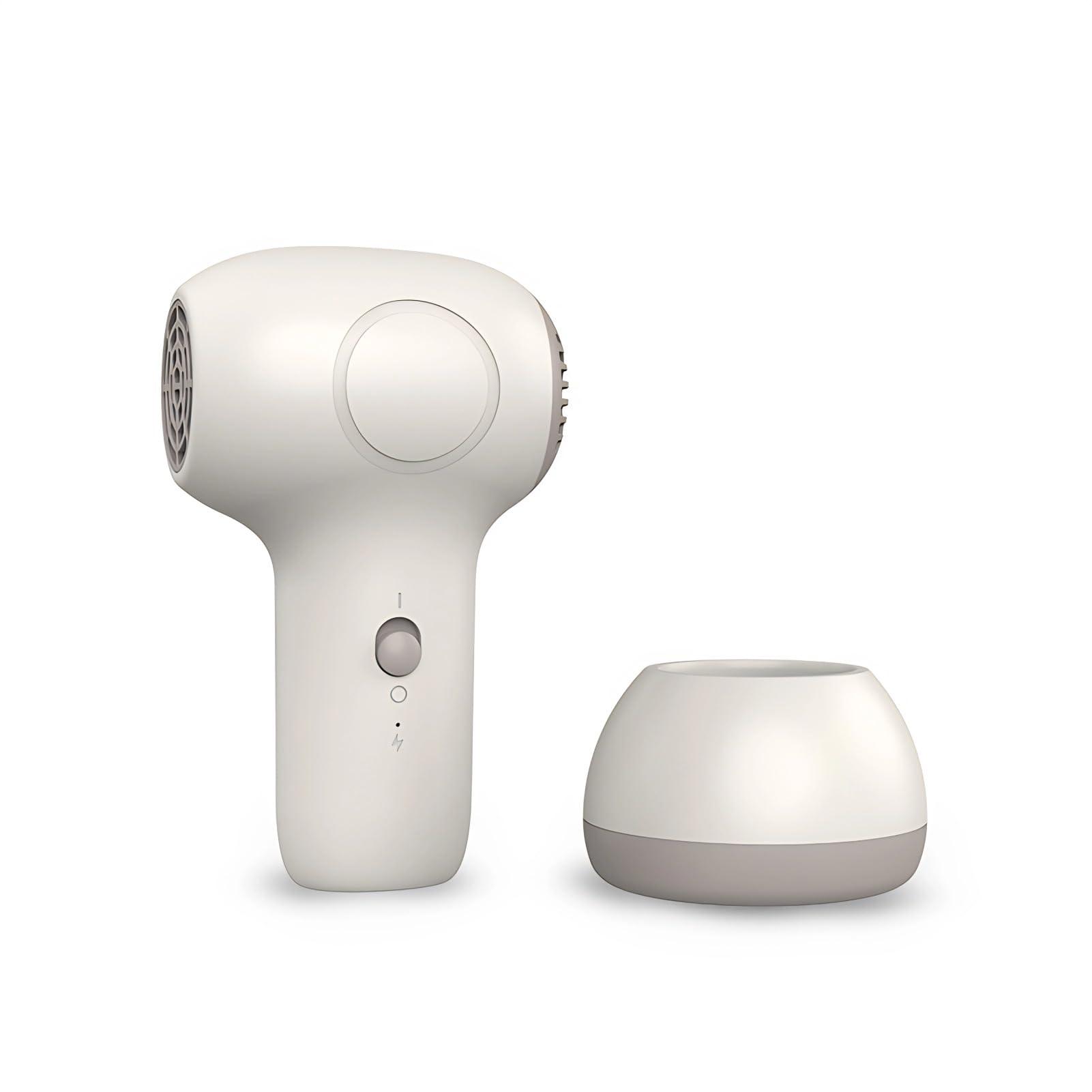 Secador de Pelo para bebé, bajo Nivel de Ruido, Calor Suave para Bebés Pequeños, Secador de Pelo Inalámbrico Recargable de Temperatura Constante de 2 Velocidades, Secador de