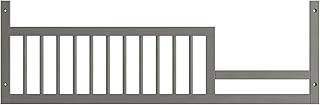 Child Craft Toddler Bed Guard Rail Converts Surrey Hill and Cranbrook 4-in-1 Convertible Cribs into Toddler Bed, Made of Pinewood, Non-Toxic Finish (Lunar Gray)
