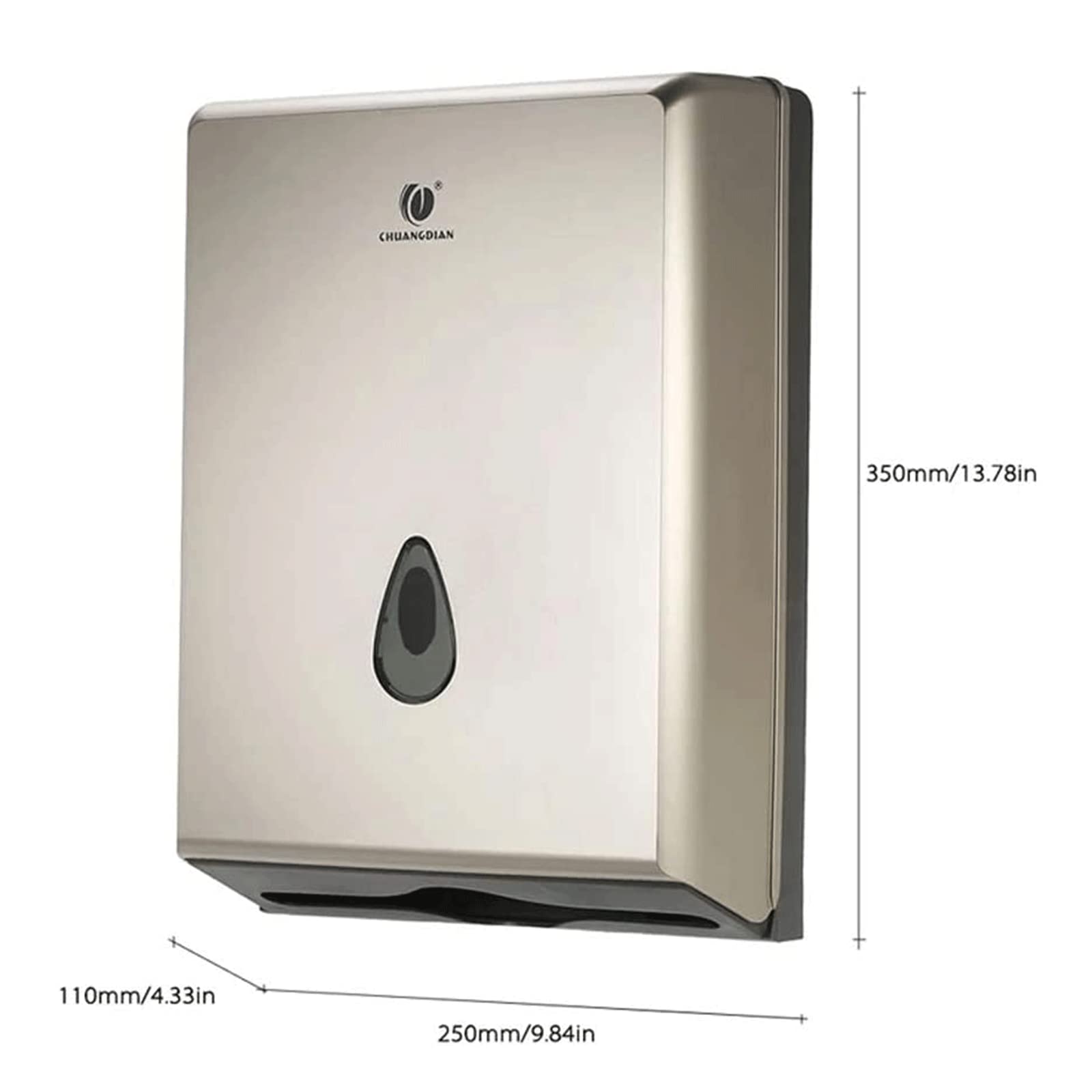 Dispenser Salviette Dispenser di asciugamani di carta a parete Dispenser di asciugamani impermeabili per uso domestico Porta asciugamani di carta senza contatto Dispenser di asciugamani per mani Moda