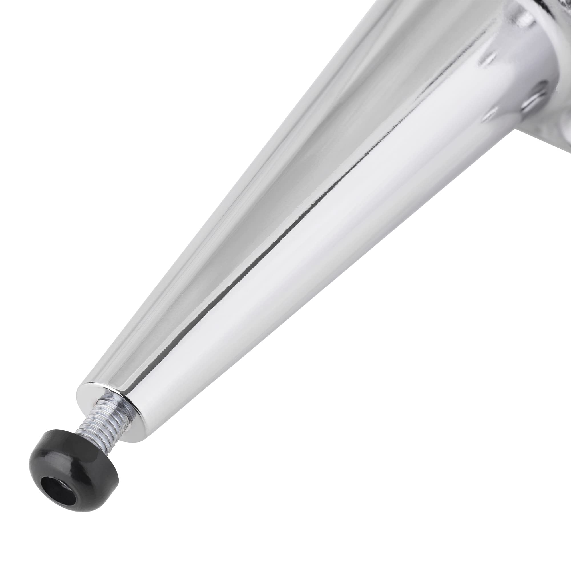 Set Di 20 Piedini Per Mobili Regolabili, 100-120MM Piedini Per Mobile Neri, Piedini Per Mobili In Plastica Con 10 Clip Per Zoccolino | Leroy Merlin - Foto 9