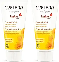 Creme Protetor para Bebê com Calêndula Weleda, 75ml, Kit com 2 Unidades