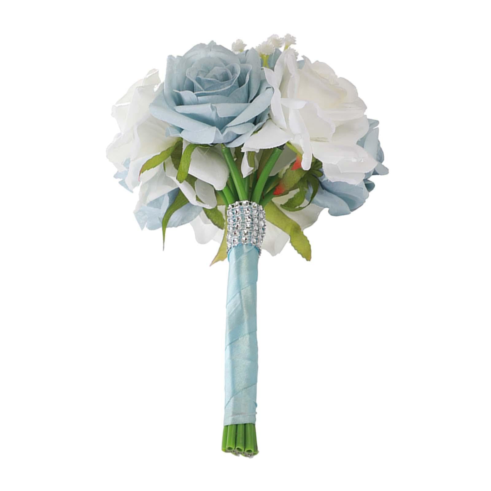 Bouquet de mariée artificiel de 18 cm anti-stress pour mariage