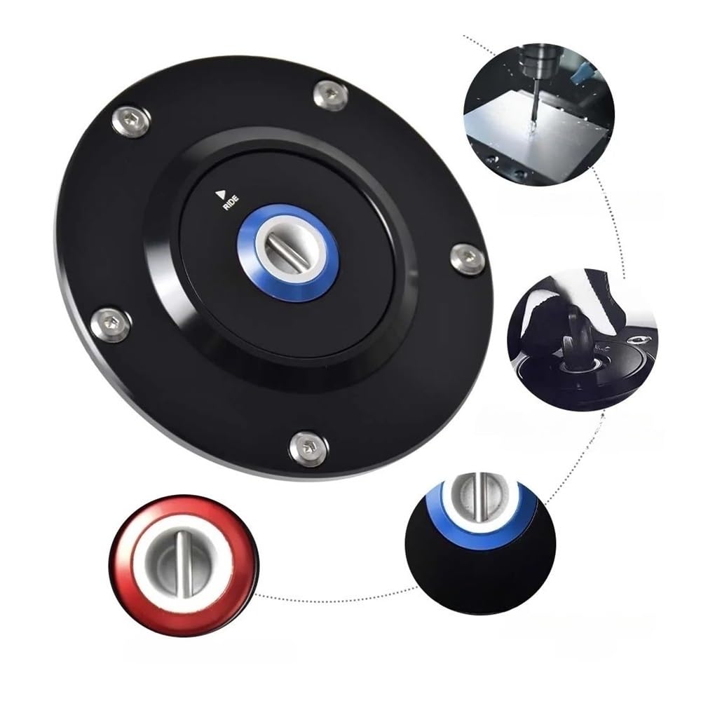 Tappo carburante moto Per st&reetfi&ghter V2 2022-2024 V4/S/SP 2020-2024 Tappo Serbatoio Carburante Coperchio Benzina Bloccabile Per Moto Parti Di Ricambio