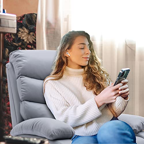 Gnmlp2020 Modern Recliner Chair For Living Room, Grey Recliner Chair Made Of New Technology Cloth, Manual Recliner Easy To Operate The Recline - Light Gray… #TOP6