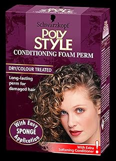 Schwarzkopf Poly Style Conditioning Foam Perm for Dry and Colour Treated Hair - Pack of 3