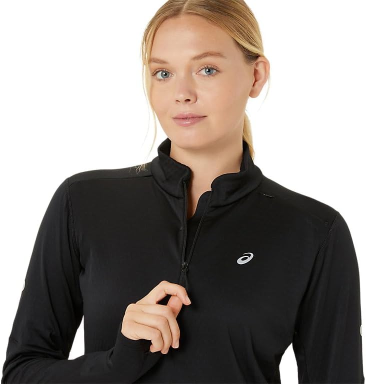 ASICS Women's ROAD WINTER 1/2 ZIP MID LAYER Running Apparel