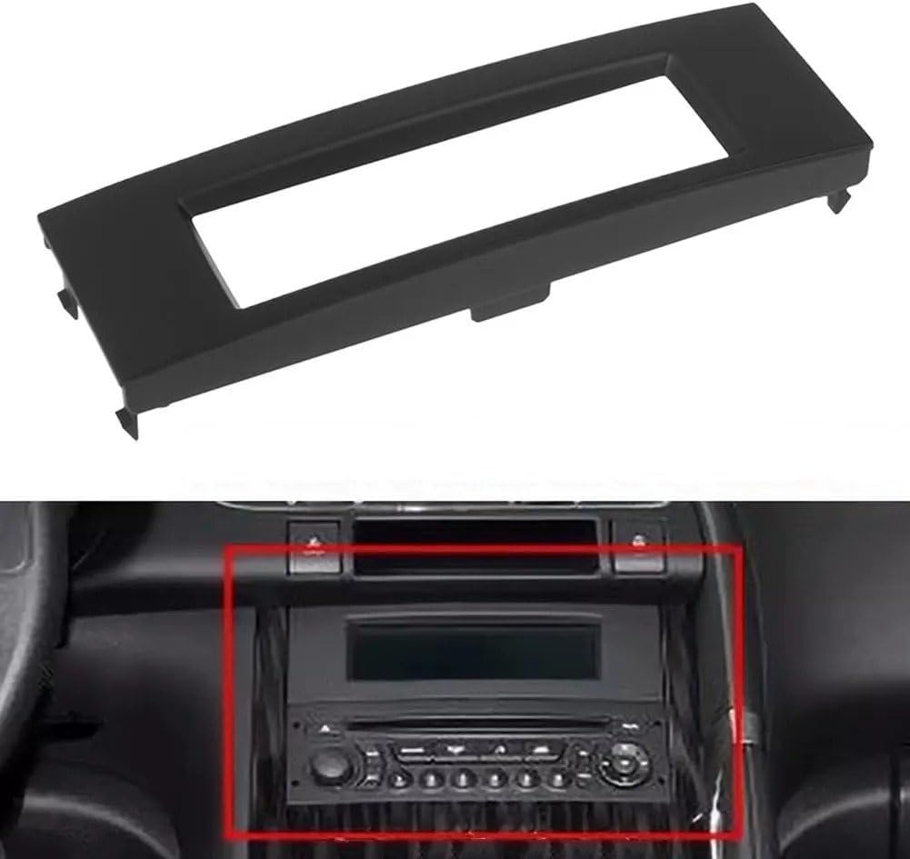 カーラジオフレーム に適合する シトロエン C4 RD3 に適合する プジョー 207 カーラジオ用 多機能 Cスクリーン シェルケ