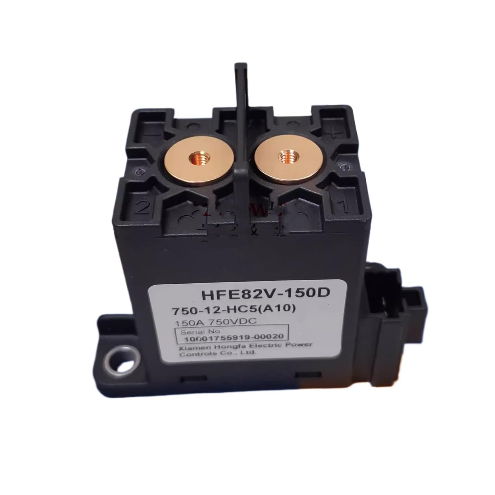 Relais HFE82V-150D/750-12 pour sécuriser vos circuits haute tension 150A