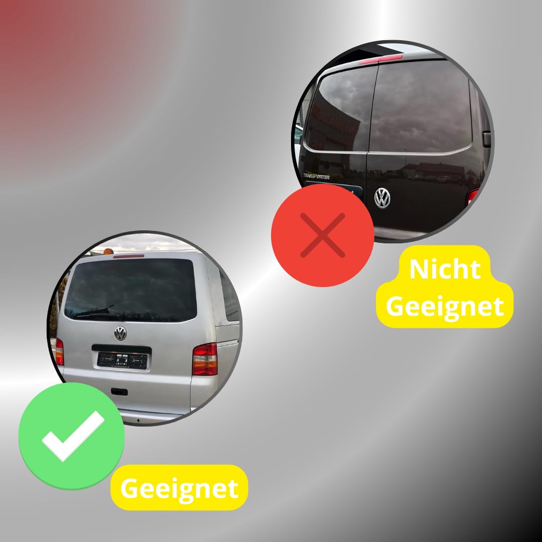 Terza Luce Freno Stop Fanale Posteriore Supplementare Compatibile con VW T5 Transporter Multivan Caravelle 2003-2015 7E0945097 7E0945097A 7E0945097G