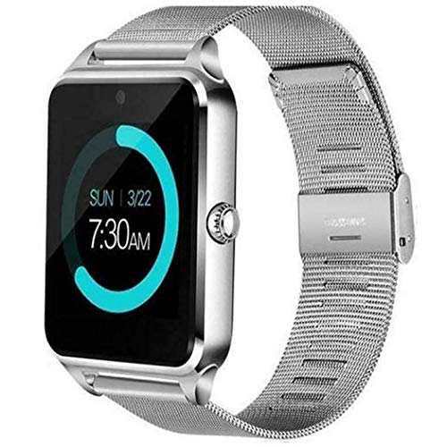 QiBest Unisex Digital Display Bluetooth Call Smart Bracelet Smart Watch for Sport,1200M Camera+V4.0