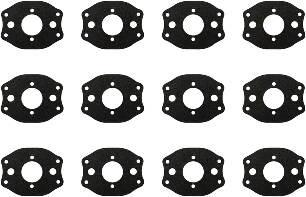 C·T·S Carburetor Intake Gasket for Poulan Chainsaw 2200 2500 2775 2900 3050 PP255 PP310 PP4620 Replaces Poulan 530019172 (Pack of 12)