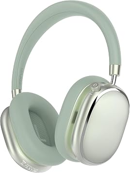 NC95 Wireless Bluetooth 6.0 Headphones Hybrid Noise Cancelling Headphones with Rotary Knob 120+ Hours Playtime EQ Personalisation via App Suitable for Travel and Training