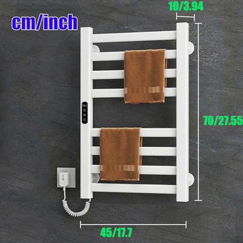 Toallero de baño programable para secar toallas con línea derecha 3