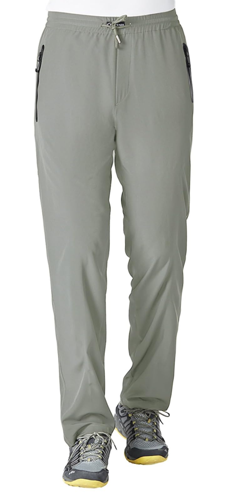 Rdruko Men's Casual Pants Lightweight Quick Dry Hiking Running Workout Outdoor Sports Sweat Pants