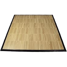 Greatmats Portable Dance Floor 6x6 Ft Kit, Wood Grain Vinyl Tap Dance 36 Pack