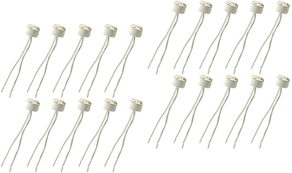 FINELED Mr16 CeramicLED Halogen Wire Connector Base Socket,Mr11 G4 Gu5 ...