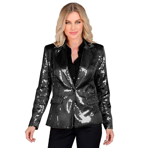 W WIDMANN MILANO Party Fashion - Giacca con Paillettes da Donna