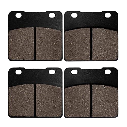 SOLLON Front and Rear Brake Pads for Suzuki Intruder 1400 VS1400 1987-2004 Cavalcade 1400 GV1400 1986 VL1500 VL 1500 W/X/Y/K1 1998-2001 GSX1100 GSX 1100 1984-1986