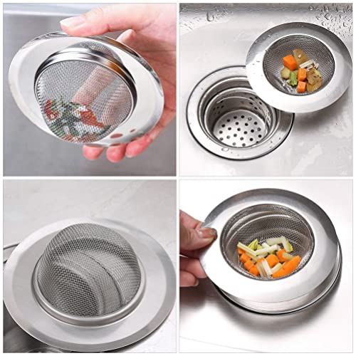Colador para fregadero de cocina de acero inoxidable miniatura 7