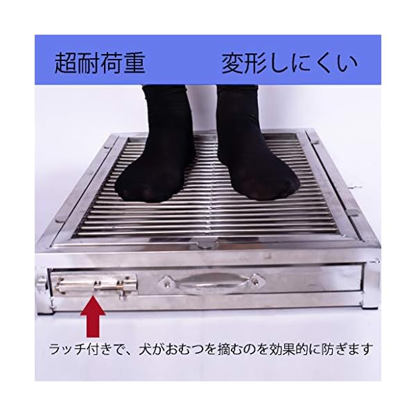 Stainless Steel Dog Toilet Indoor Pet Training Toilet Tray, Keep Your Feet Dry, Floor Protected, Easy Cleanin Stainless Steel Dog Toilet Indoor Pet Training Toilet Tray, Keep Your Feet Dry, Floor Protected, Easy Cleanin
