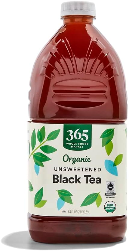 Organic Unsweetened Black Tea, 64 Fl Oz
