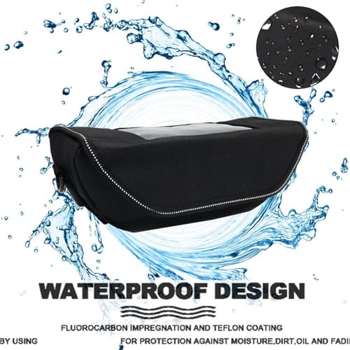 Bolsa para motocicleta Supermeteor 650, accesorio impermeable de manillar 5