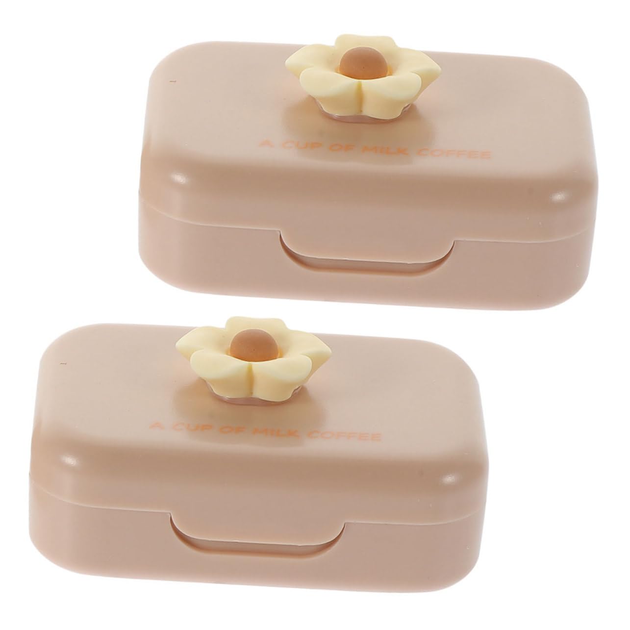 CALLARON 10 Set pratico organizer per lenti a contatto portatile piccolo scatola supporto per lenti Astuccio porta lenti tascabile porta lenti a contatto da viaggio