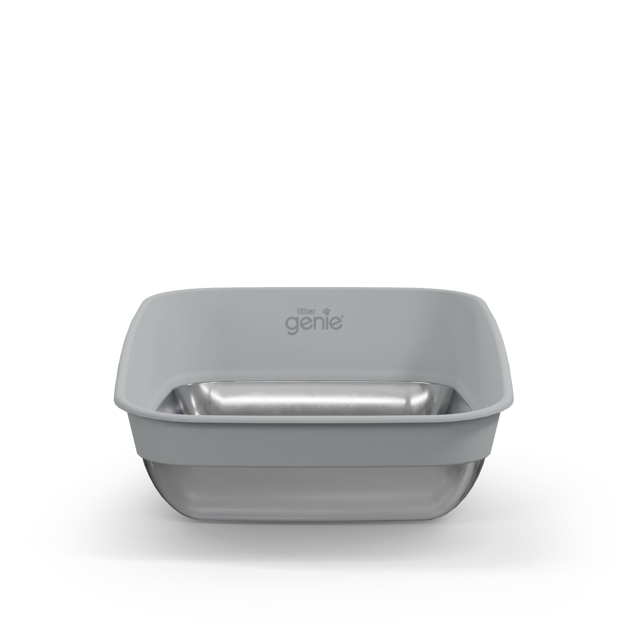 Litter Genie® Platinum XXL Edelstahl‑Katzentoilette – geruchsneutral, hygienisch, rutschfest & robust
