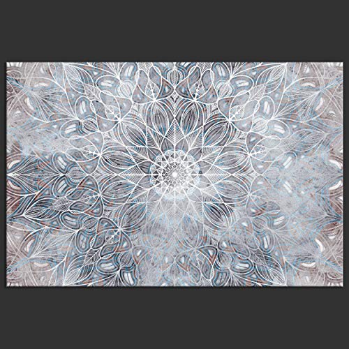 decomonkey Bilder Mandala 90x60 cm 1 Teilig Leinwandbilder Bild auf Leinwand Vlies Wandbild Kunstdruck Wanddeko Wand… – Bild 5