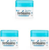 Kit Desodorante Creme Herbíssimo Sensitive 55g - 3 Unidades