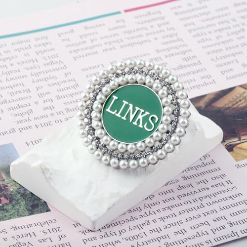 Image of Sorority Brooch Gift Green Sorority Sister Brooch Pin Graduation Gift Greek Sorority Gift for Women