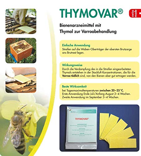 Andermatt BioVet Thymovar - Streifen zur Varroabehandlung bei Honigbienen – Bild 7