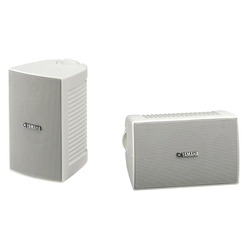 Yamaha NS-AW194 All-Weather Outdoor Speakers Bundle (3 Pairs) - White