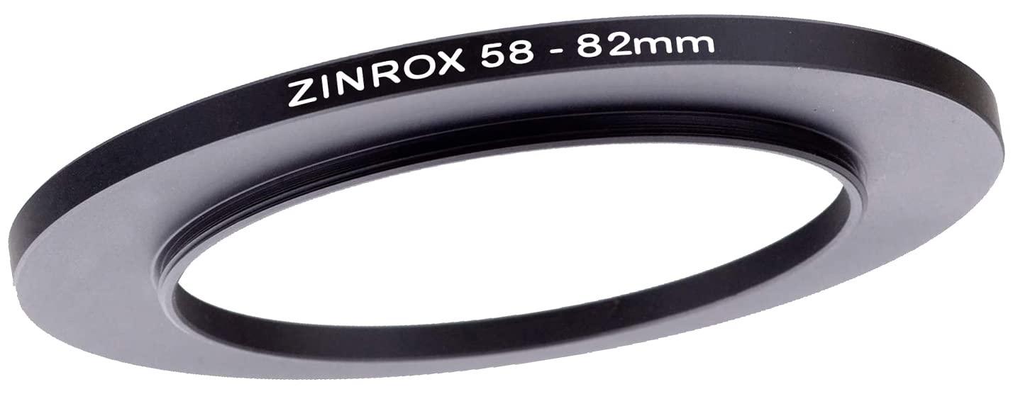 ZINROX® 58-82mm Step Up Lens Filter Adapter Ring, Set of 1 Piece - Size :-58mm to 82mm Stepping Ring-picture-22