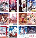 物語シリーズ セカンドシーズン 全12枚 猫物語 白、傾物語、囮物語、鬼物語、恋物語、花物語 レンタル落ち 全巻セット DVD 0000
