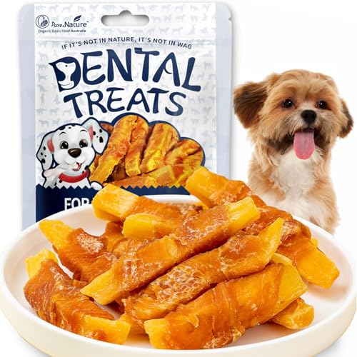 Dog Chew Toys Chicken Treats-Natural Chews for Small Medium large Dogs Long Lasting Chews Stick for Dog Training Snacks
